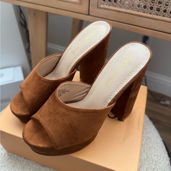 Chase + Chloe Shoes - New Zara Platform Heels